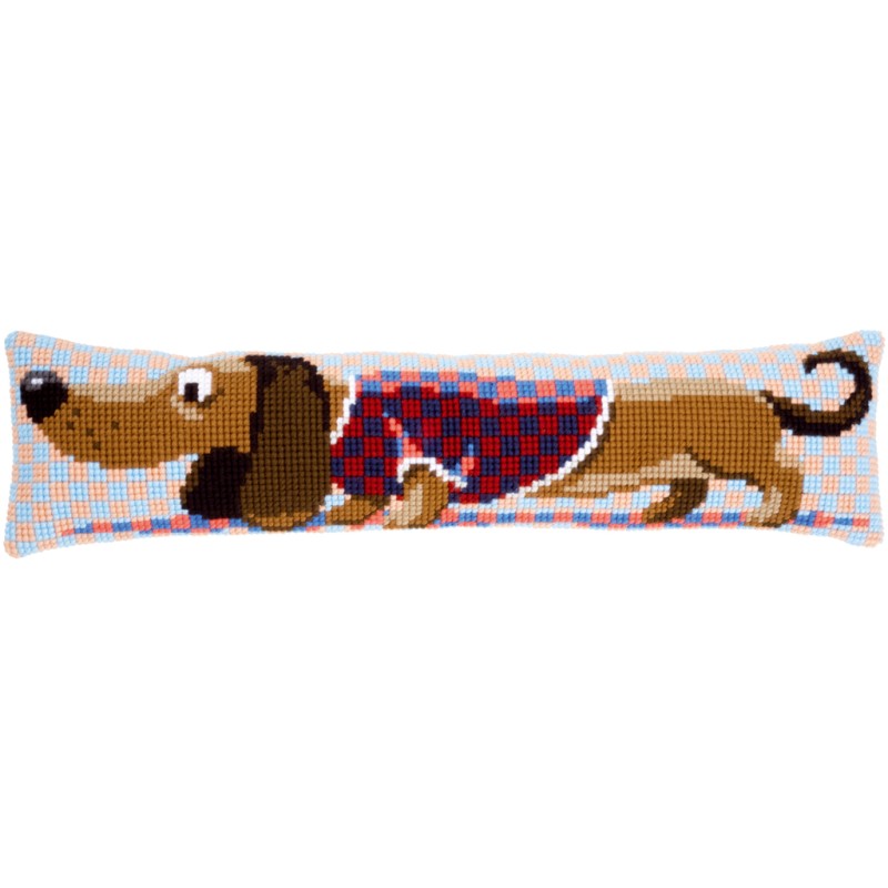 Kit cojín Vervaco punto de cruz perrito