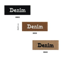 Parche termoadhesivo denim...