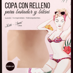 Copa con relleno para bikini